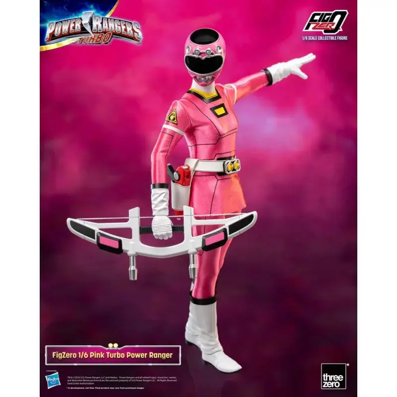 Power Rangers Turbo Figure FigZero 1/6 Pink Turbo Power Ranger 30 cm Figuurtje Gecertificeerd