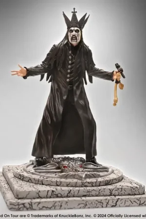 Beste Prijs Mercyful Fate statuette Rock Iconz King Diamond III (Black Version) 22 cm Beeldjes