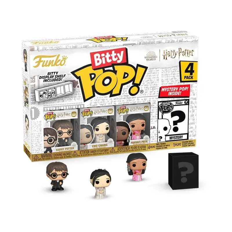 Harry Potter and the Goblet of Fire 4-Pack Bitty POP! Vinyl Harry 2.5 cm Figures Pop figur Bestel Nu