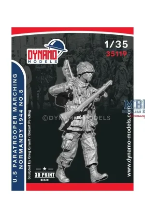 Actieprijs U.S Paratrooper MG tripod Marchg. Normandy 44-No.8 Figuren