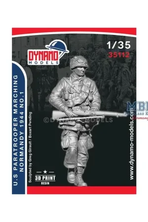 Nieuw U.S Paratrooper Rifleman Marching Normandy 44-No.1 Figuren
