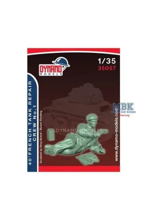 Lage Kosten 40’ French Tank Repair Crew No.2 Figuren