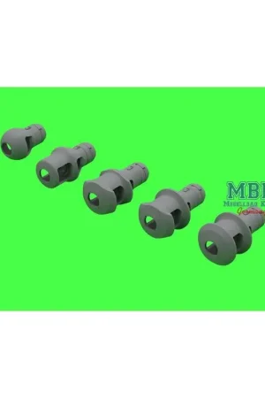 Muzzle brakes for 7,5cm PaK/KwK/StuK 40 (5 types) Gratis Retour