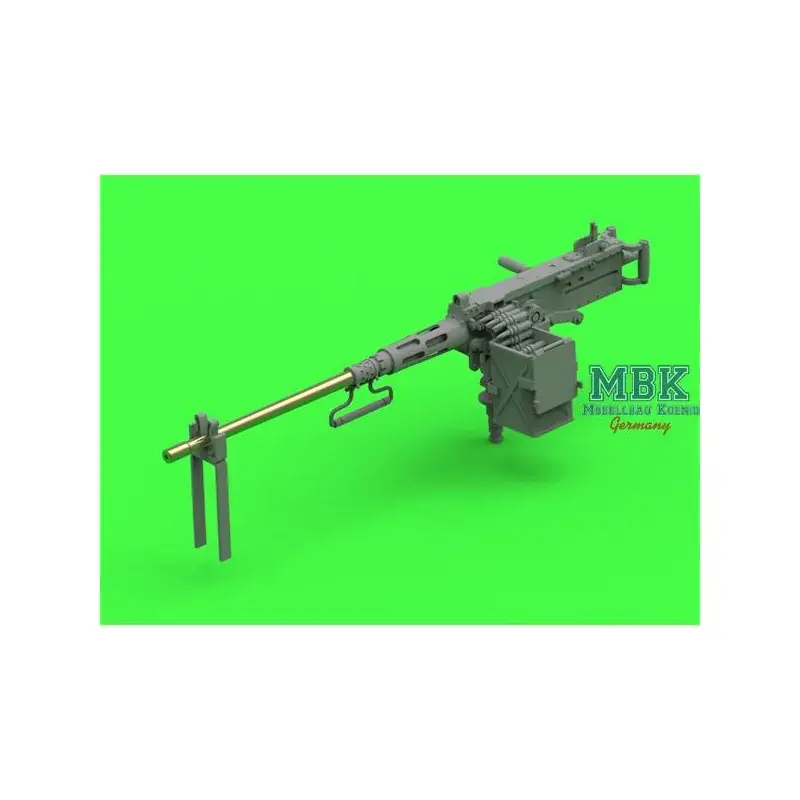 Nieuw Browning M2HB .50 cal on tank mount - early WWII