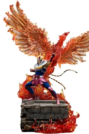 Merkproduct Iron Studios Saint Seiya - Phoenix Ikki Deluxe Art Scale 1/10 Statue Figuurtje
