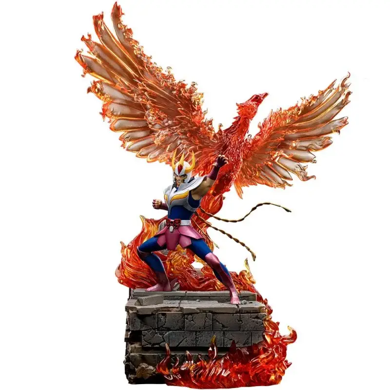 Merkproduct Iron Studios Saint Seiya - Phoenix Ikki Deluxe Art Scale 1/10 Statue Figuurtje