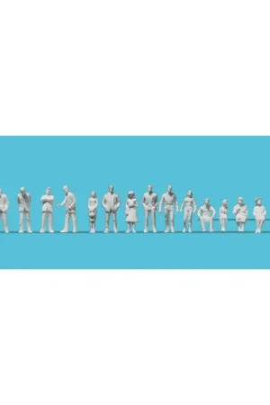 Passers-by, seated people Figuren Lage Prijs