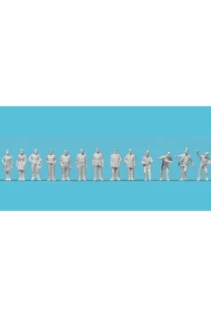 Alleen Vandaag Standing women and men, workers Figuren