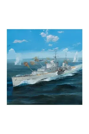 Weekendaanbieding HMS Argonaut 1:350 Plastic Ship Model Schaalmodel