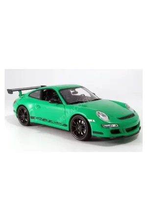 Betaalbaar Porsche 911 (997) gt3 rs 2007 green Miniatuur