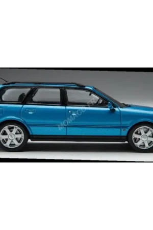 Populair Audi avant s2 1994 kingfisher blue Miniatuur