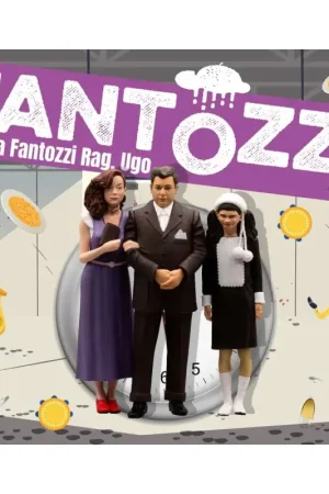 Meest Verkocht Fantozzi Famiglia Fantozzi Rag Ugo Cinemini PVC Figuurtje