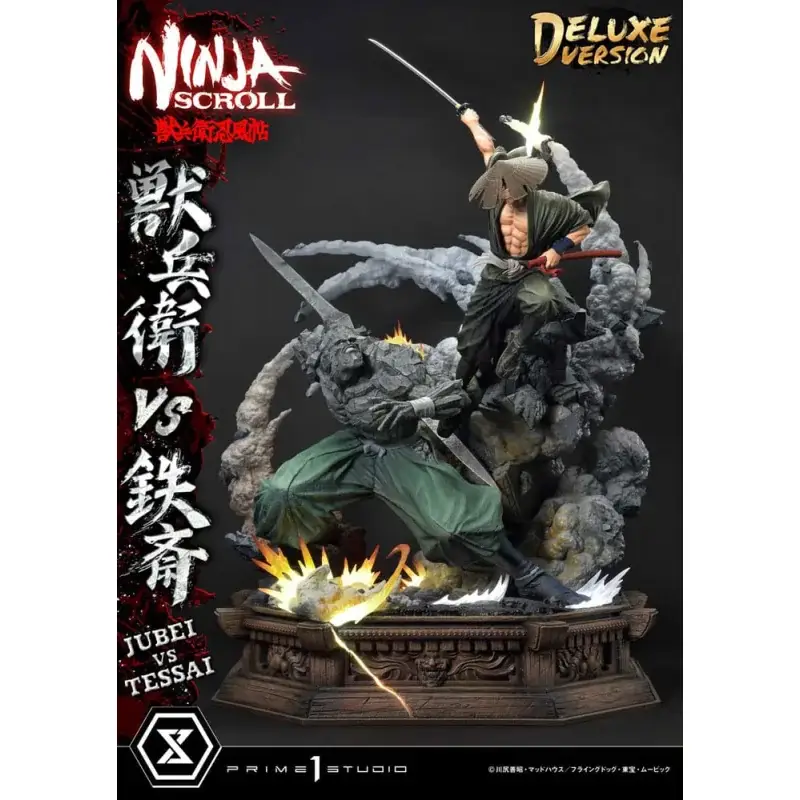 Ninja Scroll Statue Ultimate Premium Masterline Series 1/4 Jubei Versus Test Deluxe Version 101 cm Fabrieksprijs