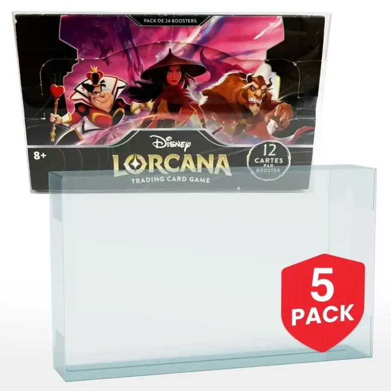 Koop Vandaag EVORETRO - Protector for Lorcana 24 pack booster pack of 5