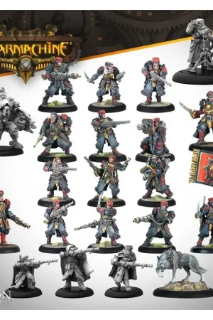Warmachine - Khador Winter Korps Core Expansion Figuur spellet Direct Beschikbaar