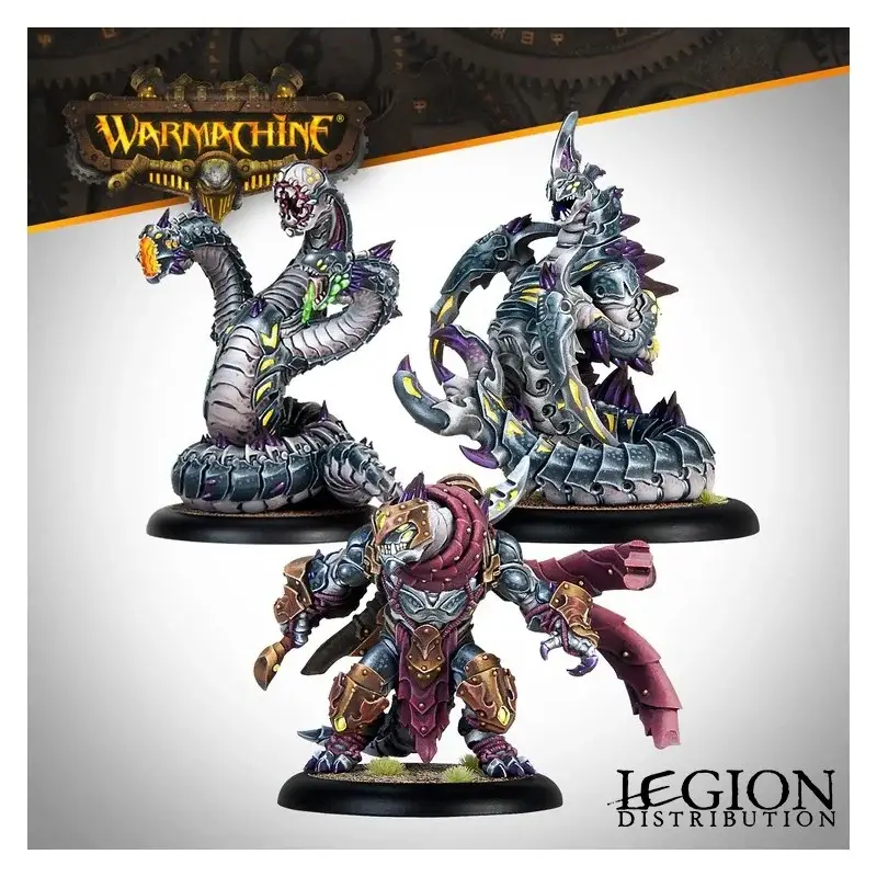 Warmachine - Khymaera Shadowflame Shard Battlegroup Box Figuur spellet Favoriet