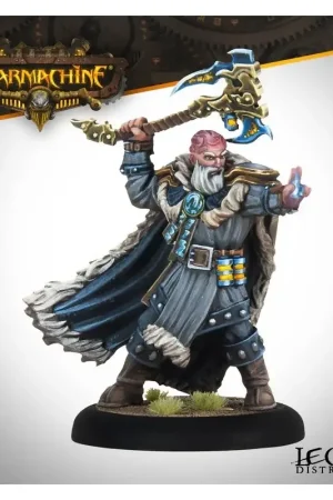 Op = Op Warmachine - Koldun Lord Damien Korovnik Figuur spellet
