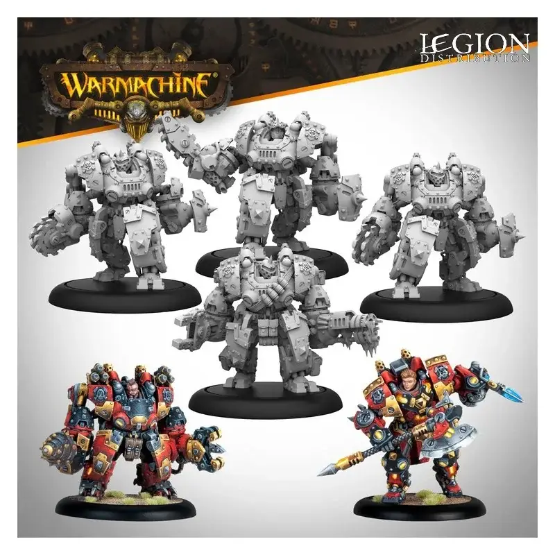 Warmachine - Khador Anniliators Cadre Figuur spellet Bestel Nu