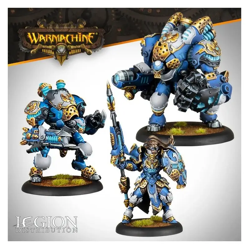 Goedkoop Warmachine - Cygnar Storm Legion Battlegroup Box Figuur spellet