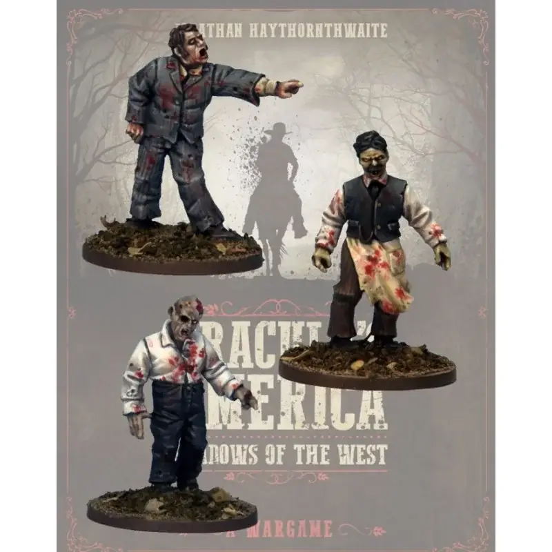 Dracula's America - Zombie Townsfolk 2 Figuur spellet Uitverkoop