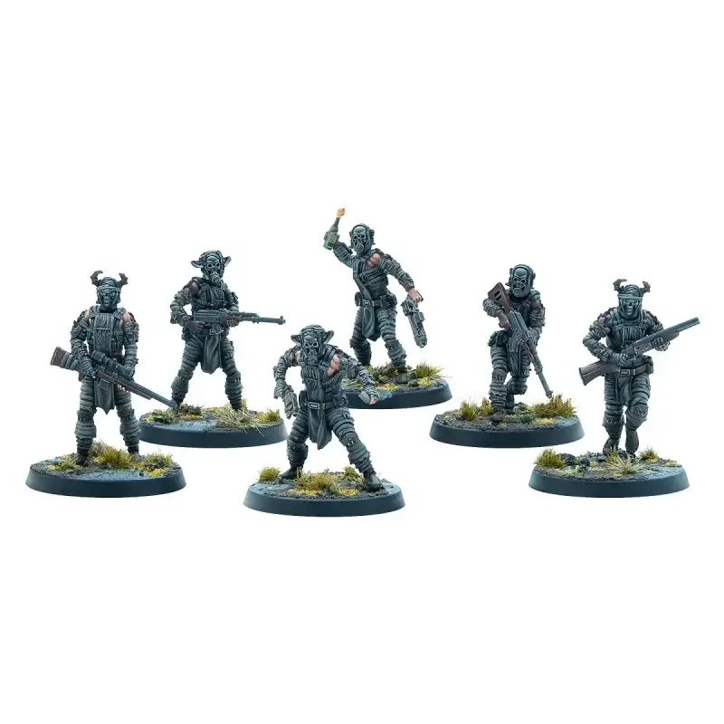 Fallout : Wasteland Warfare - Cult of the Mothman - Followers Figuur spellet Koop Vandaag