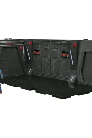 Laatste Kans Star Wars: The Mandalorian - Vintage Collection Tantive IV Hallway and Mandalorian Privateer 10 cm figure