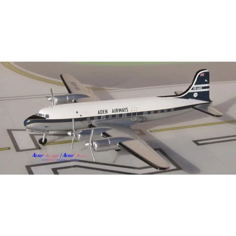 Op = Op Aden Airways CL-4 Argonaut VR-AAS 'BOAC Colors' Miniatuur