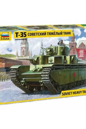Betaalbaar Zware tank T-35 1/35 Schaalmodel