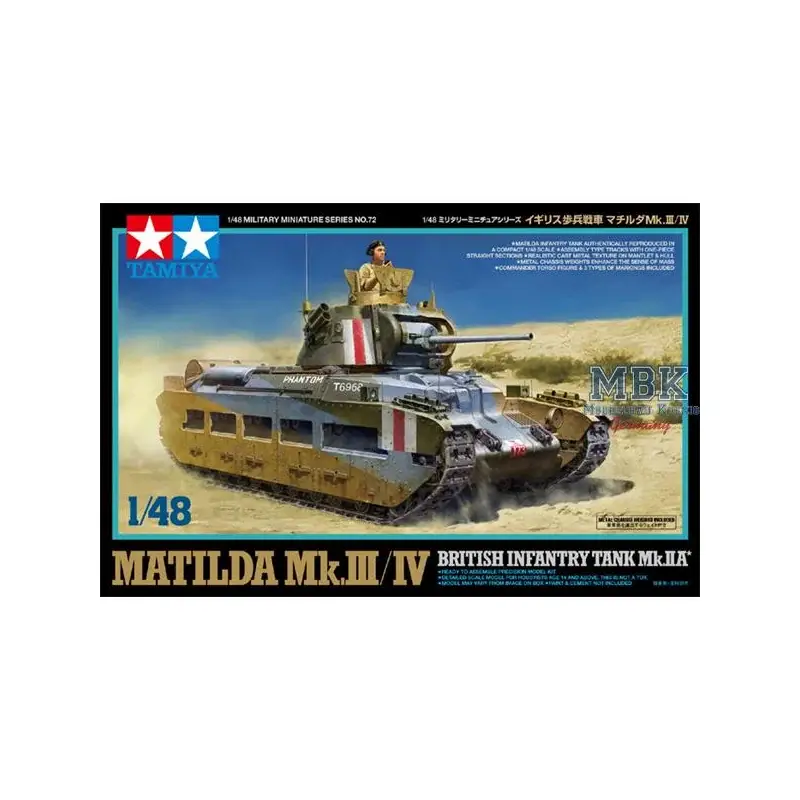 Shop Nu Matilda Mk.III.IV Schaalmodel