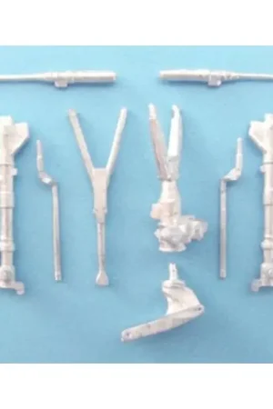 Laatste Versie Dassault Super Etendard IVP Landing Gear (designed to be used with Heller kits) Accessoire