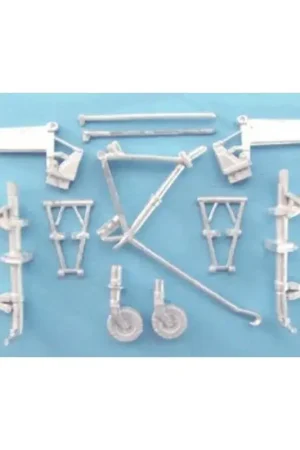 Vought F4U-1/F4U-4 Corsair Landing Gear & Wing fold Struts (designed to be used with Tamiya kits) Exclusieve Aanbieding