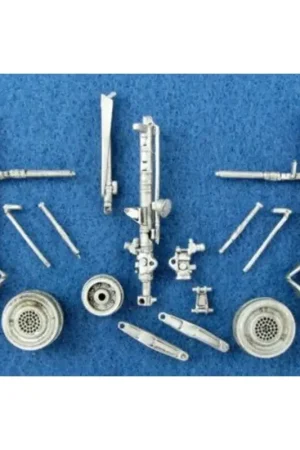 Sukhoi Su-27 Flanker Landing Gear (designed to be used with Academy kits) Accessoire Merkproduct