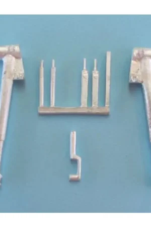 Op = Op Dewoitine D.520 Landing Gear (designed to be used with Special Hobby kits) Accessoire