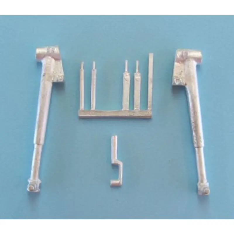 Op = Op Dewoitine D.520 Landing Gear (designed to be used with Special Hobby kits) Accessoire