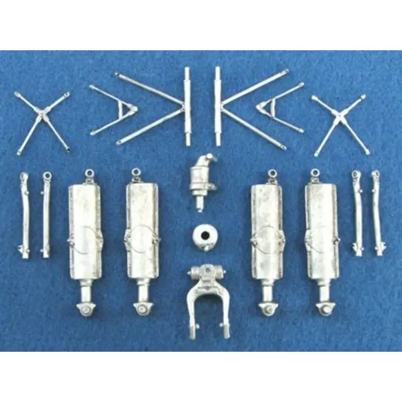 Veilige Betaling de Havilland Mosquito NF.II / FB.VI. Landing Gear (designed to be used with Airfix kits)