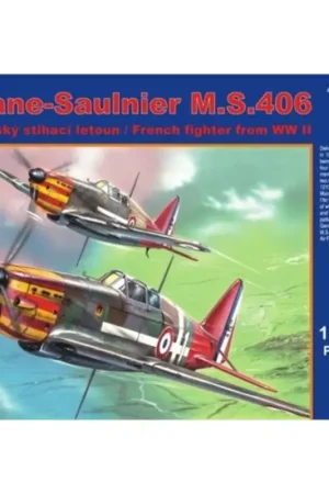 Nu Kopen Morane-Saulnier MS.406 4 decal variants for Vichy, Luftwaffe, Finland Schaalmodel