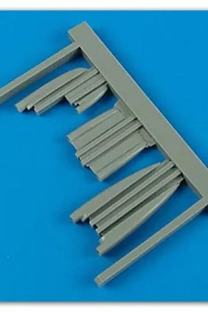 Dagaanbieding Mikoyan MiG-21MF Fishbed J air scoops (designed to be used with Trumpeter kits) Accessoire