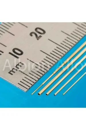Express Levering Slide Fit Tube Selection Pack 0.4mm Brass Tube 0.6mm Brass Tube 0.8mm Brass Tube 1.0mm Brass Tube (1 piece of each)