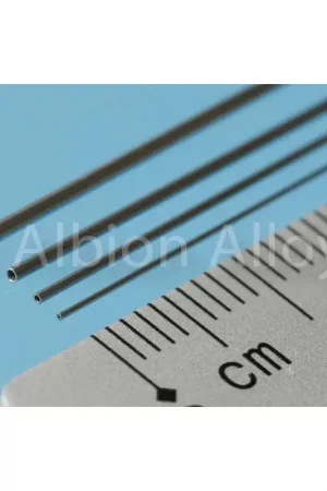 0.3mm x 0.1mm x 305mm Micro Nickel Silver Tube (2 Pieces) Acrylverf Gecertificeerd