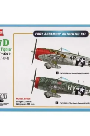 Fabrieksprijs Republic P-47D Thunderbolt Fighter Schaalmodel