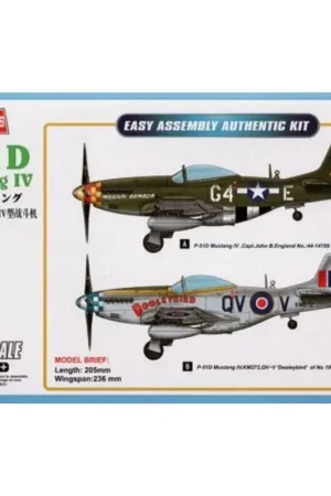 North-American P-51D Mustang IV Schaalmodel Nu Kopen