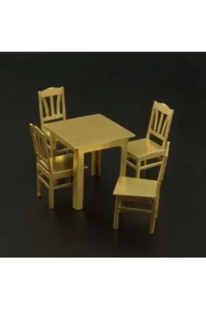 Table and chairs (metal) Gratis Retour