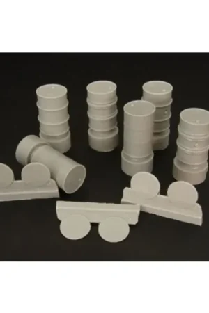 Snelle Levering Resin drums 3 types, six pieces