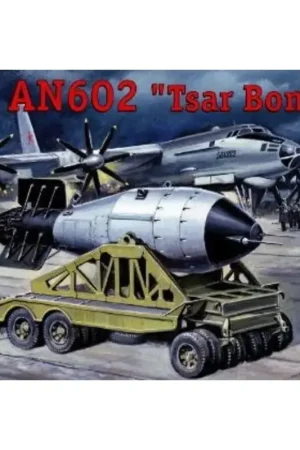 Uitverkoop AN-602 'Tsar Bomba' Schaalmodel