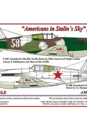 Curtiss P-40C. Americans in Stalin's Sky, Part I Accessoire Koop Vandaag