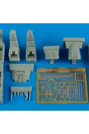 Boeing F/A-18E / F/A-18F Super Hornet cockpit set (designed to be used with Hasegawa kits) Seizoensaanbieding