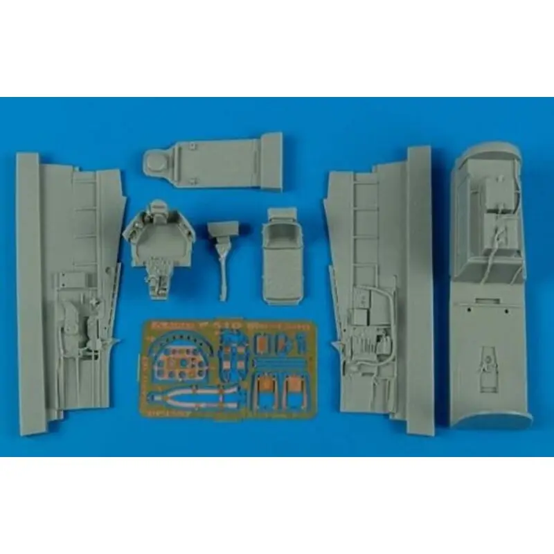 Betaalbaar North-American P-51D Mustang cockpit set (designed to be used with Hobby Boss kits)