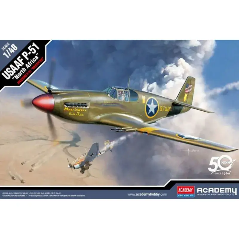 Betaalbaar North-American P-51/Mustang Mk.1a North Africa Schaalmodel