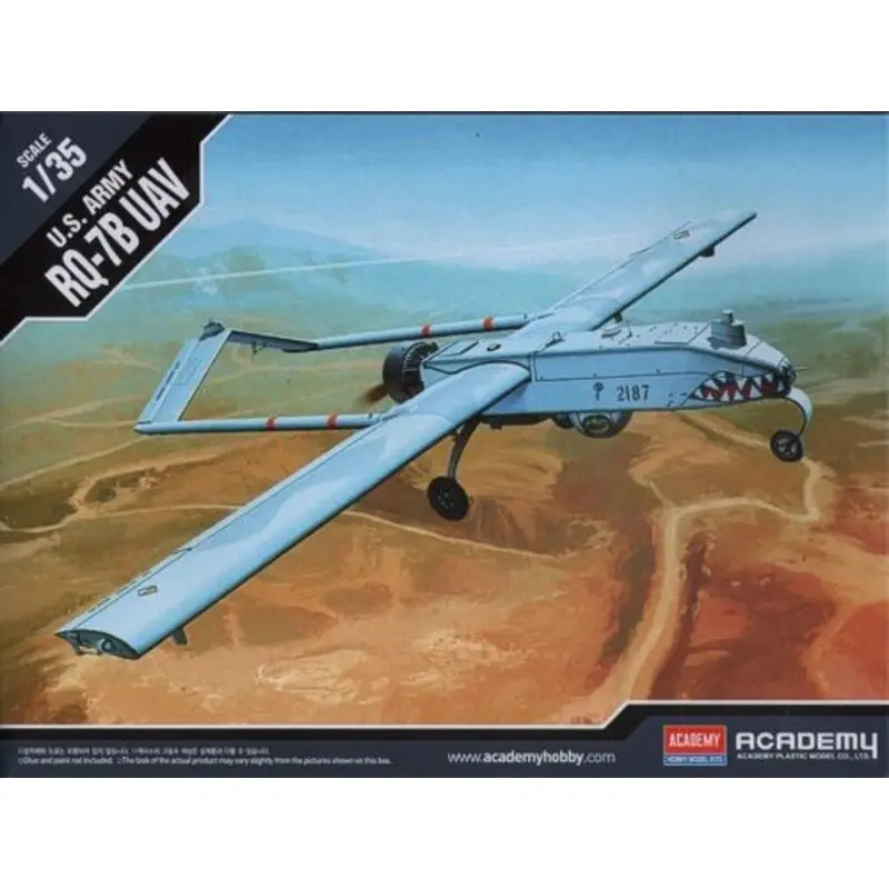 Koop Online RQ-7B Shadow UAV US Army Unmanned Aerial Vehicle. 2 Figures and display stand included.