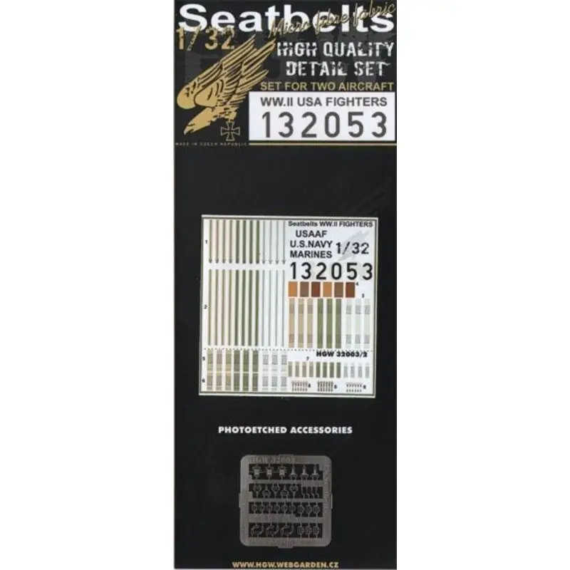 U.S. WWII Fighter seat belts (was originally HGW32003) Accessoire Koop Online